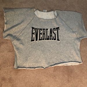 Vintage cropped Everlast sweatshirt